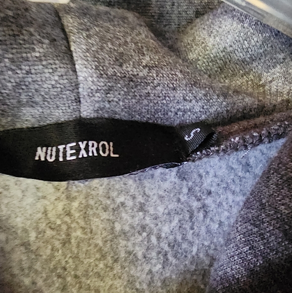 Nutexrol Fleece Hoodie Dress Gray Size S - Picture 3 of 10